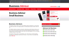 Desktop Screenshot of advisorsforbusiness.co.uk